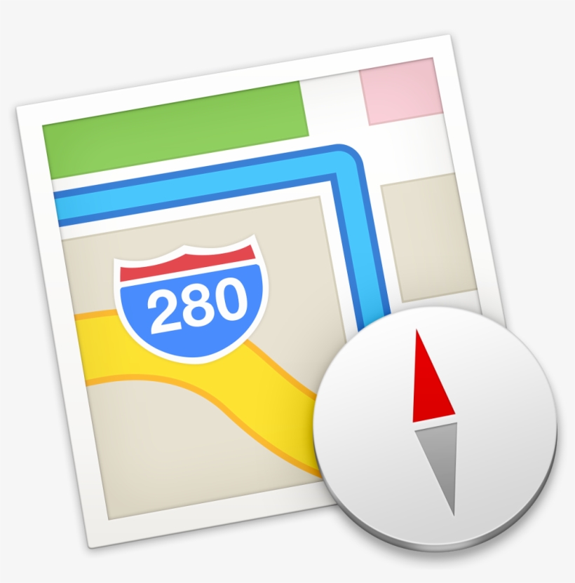Apple Switches Google Maps To Apple Maps On Icloud - Maps Icon Mac, transparent png #2135394