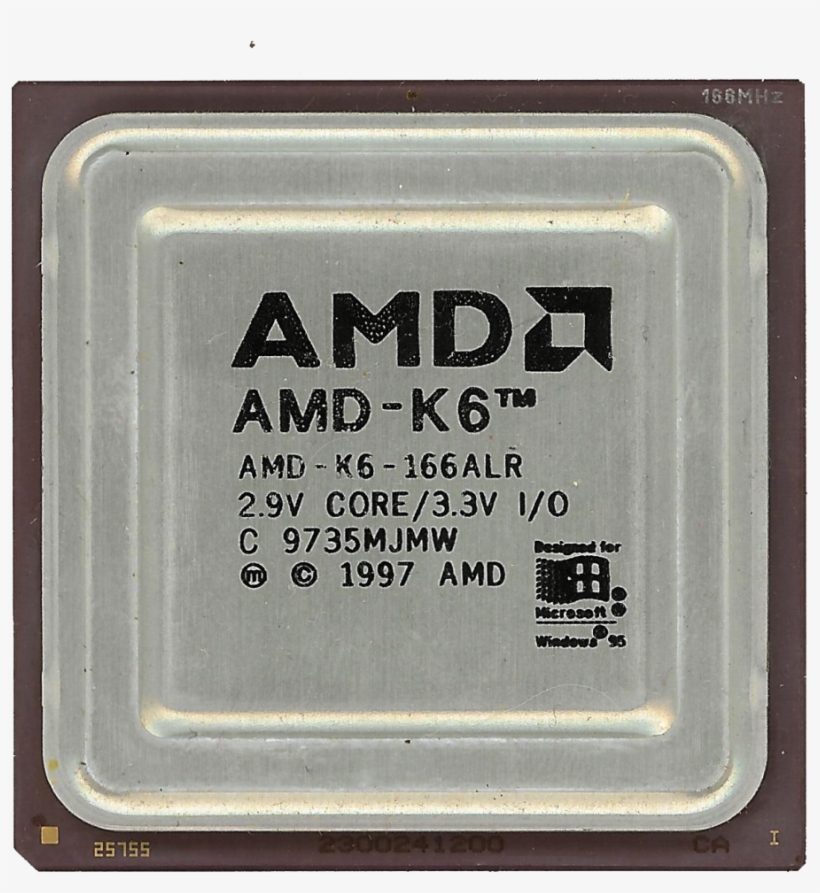 Amd Processor Transparent Png - Amd K6, transparent png #2135656