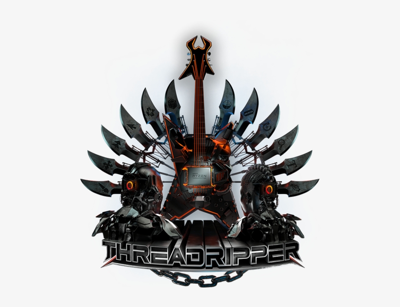 Threadripper 2 Logo - Threadripper 2 Heavy Metal, transparent png #2136185