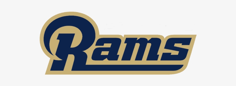 Nfl Rams Textlogo - Los Angeles Rams Logo, transparent png #2136413