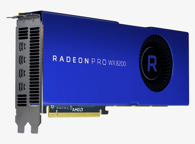 Gpu Needs Are Growing More And More In Most Fields - Amd Radeon Pro Wx 8200, transparent png #2136533