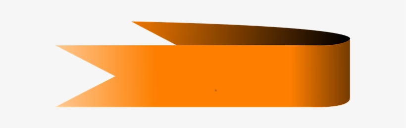 Banner, Orange, Graphic - Banner Transparent Background, transparent png #2137118