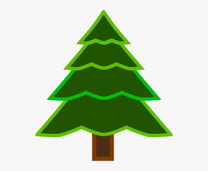 4 Layer Fir Tree Svg Clip Arts 540 X 596 Px, transparent png #2137330