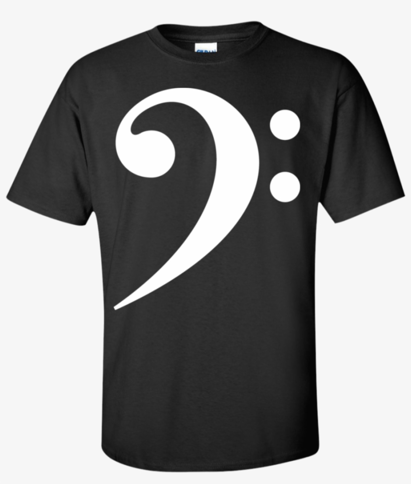 Bass Clef Shirt - Shirt, transparent png #2138186