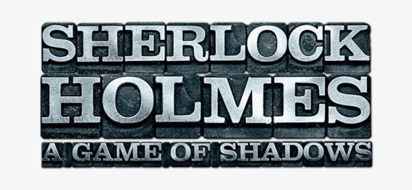 Sherlock Holmes Logo Png - Sherlock Holmes A Game Of Shadows Logo, transparent png #2138623