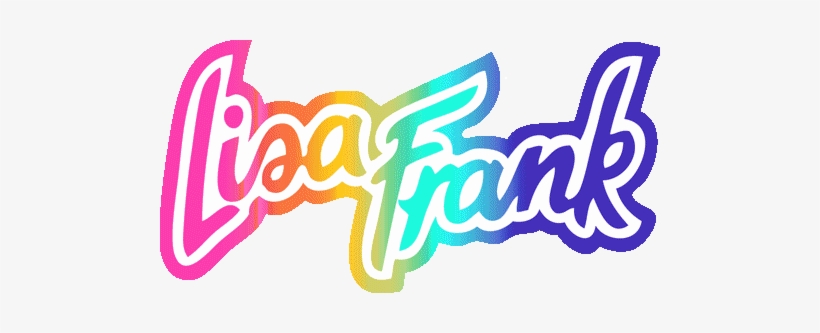 Kawaii, Lisa Frank, And Rainbow Image - Lisa Frank Font, transparent png #2138645