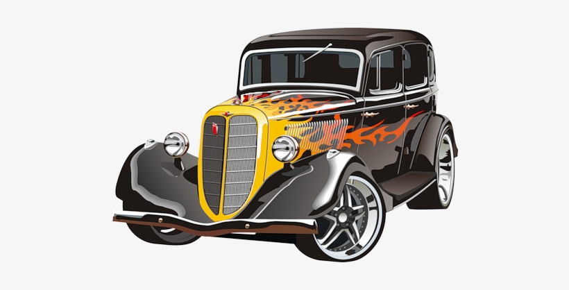 Share This Image - Hot Rod 2, Ideal Birthday Gift Or Present Womens Hoodie, transparent png #2139049