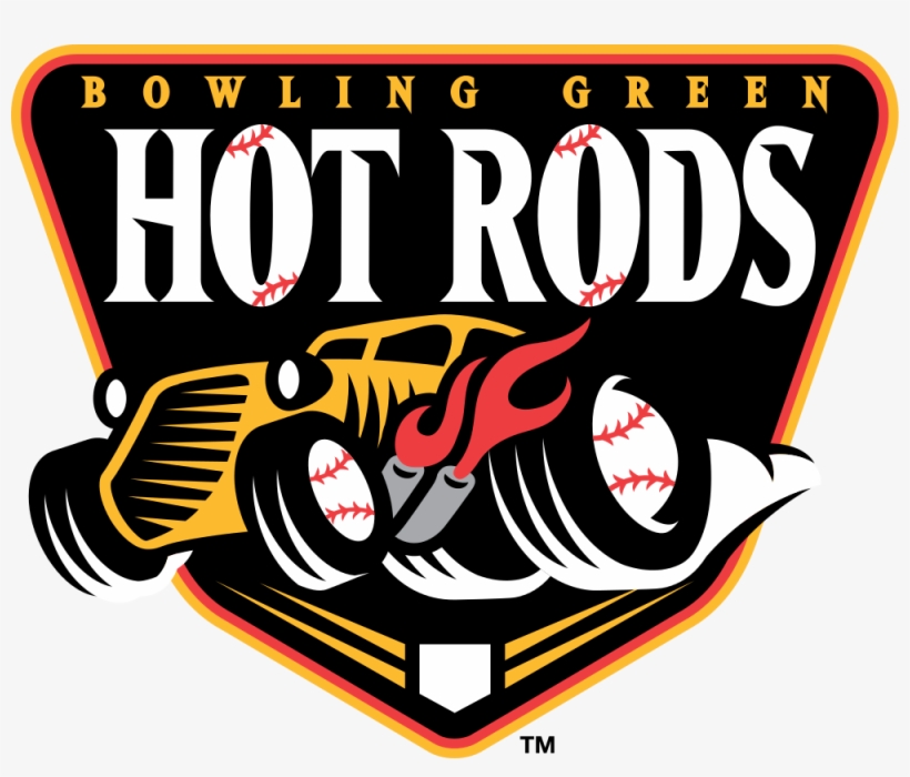 File Size - Bowling Green Hot Rods Logo Png, transparent png #2139266