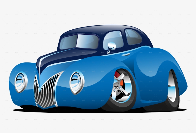 Hotrod 39 Hotrod 39 - Classic Car Cartoon, transparent png #2139267