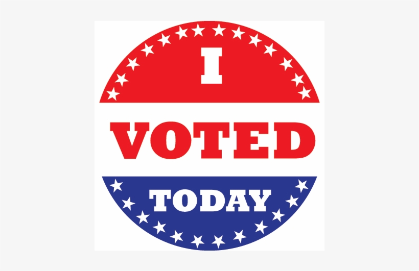 Vote Sticker Png Image Free Stock - Voted Today Sticker, transparent png #2139638