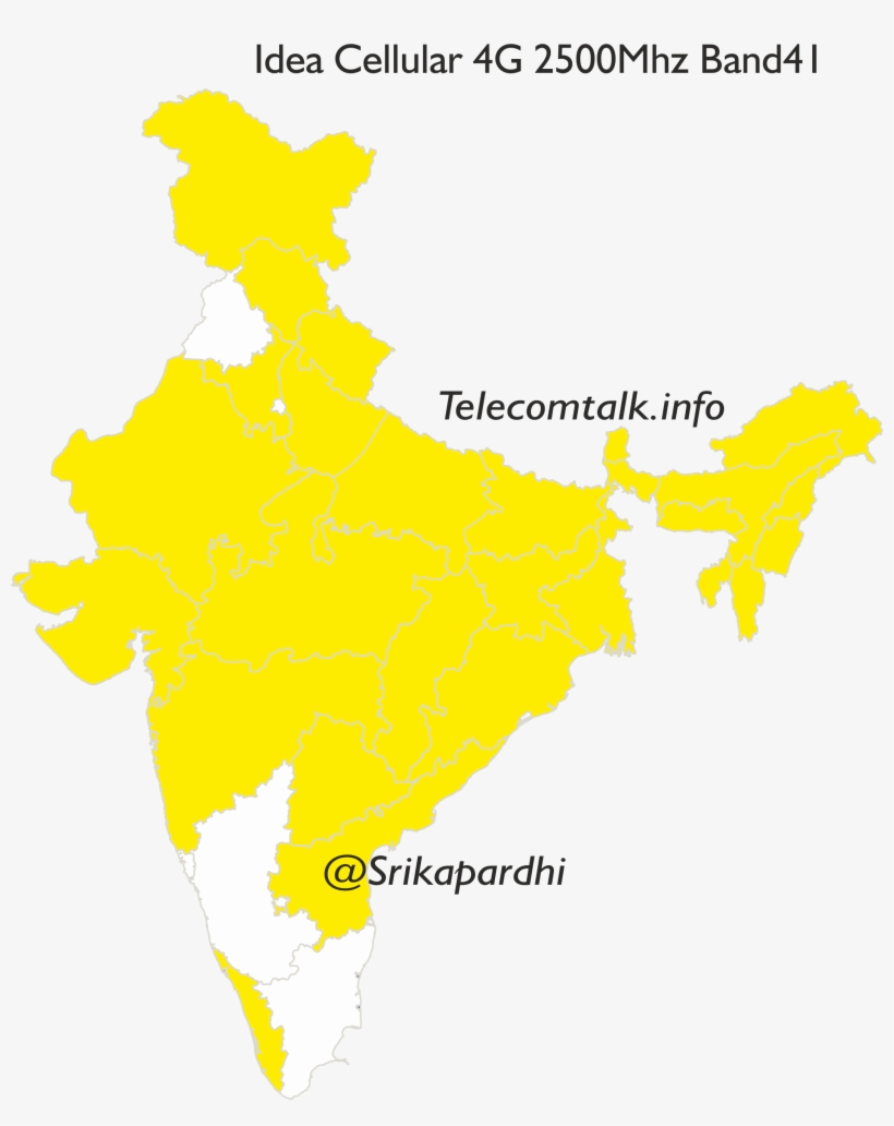 Idea 4g - Ankleshwar In India Map, transparent png #2139639