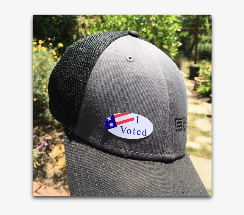 I Love Voting In Person - Baseball Cap, transparent png #2139657