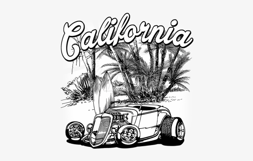 California Hot Rod - Artix California Hot Rod Shows Builder Reunion Birthday, transparent png #2139912