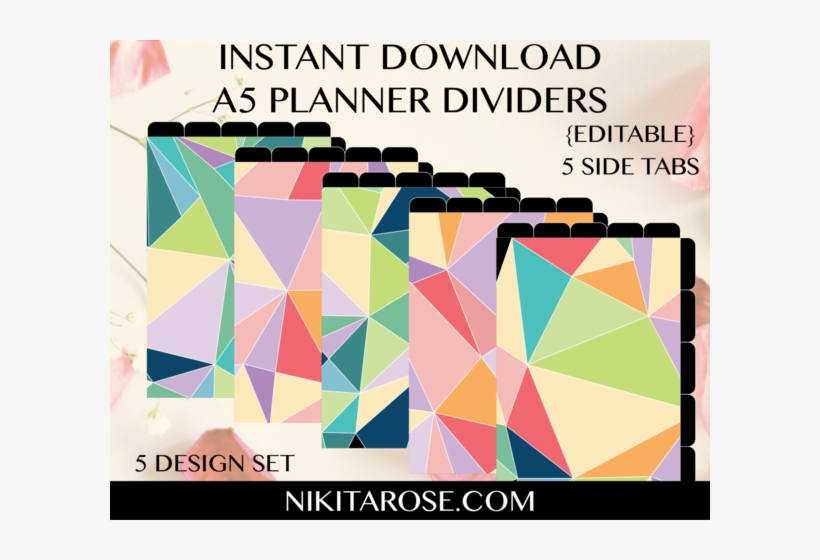 A5 Dividers - Geometry, transparent png #2139952
