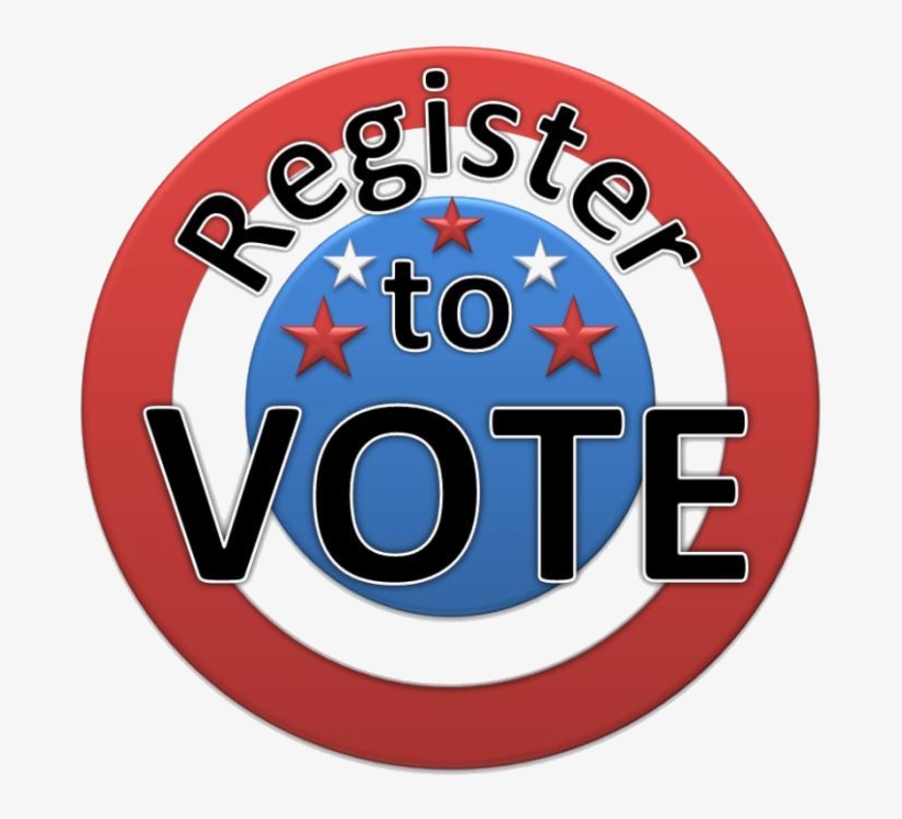 Register To Vote Target And Link Button - Voting, transparent png #2140061