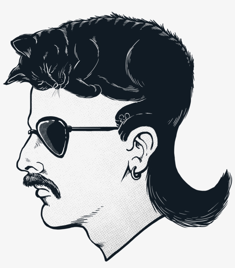 Mullet Drawing At Getdrawings - Mullet, transparent png #2140128