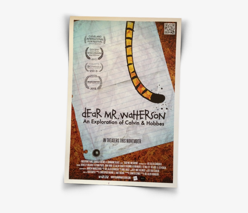 Watterson Is A Documentary Film About The Impact Of - Stripped Documentary, transparent png #2140389