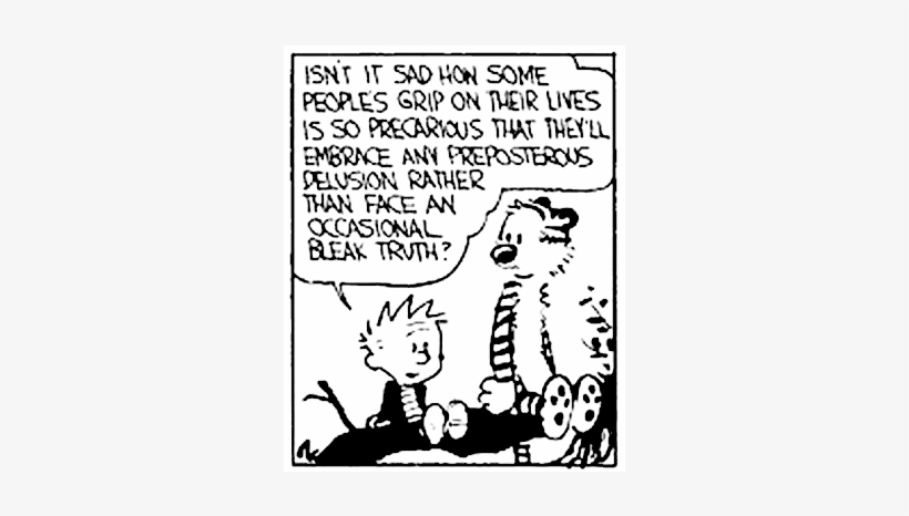 Not Bad, But Needs More Whitespace - Calvin And Hobbes, transparent png #2140605