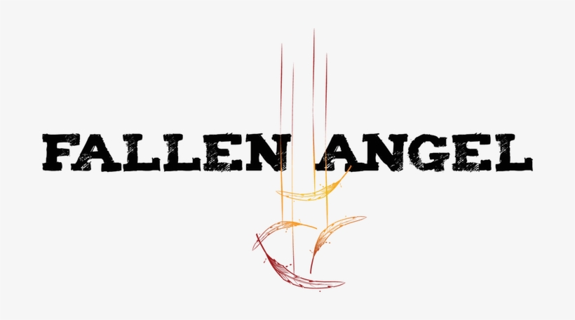Fallen Angel Horizontal Black Website Front - Fallen Angel Logo Png, transparent png #2140819
