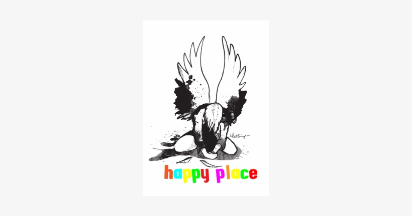 Happy Place - Illustration, transparent png #2141344