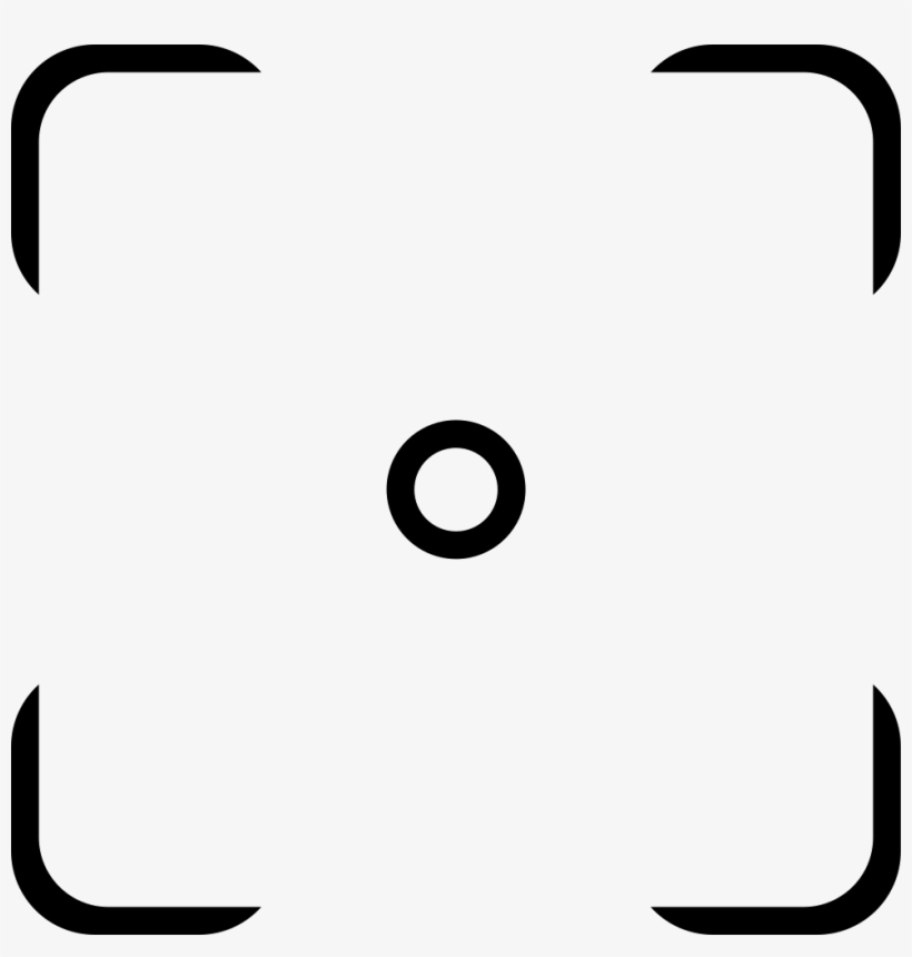 Focus Square Interface Symbol Comments - Focus Symbol Png, transparent png #2141886