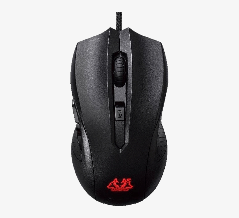 Cerberus Mouse, Led, 2500dpi, Wired Usb, Black, Optical - Asus Cerberus - Usb Optical Mouse, transparent png #2142158