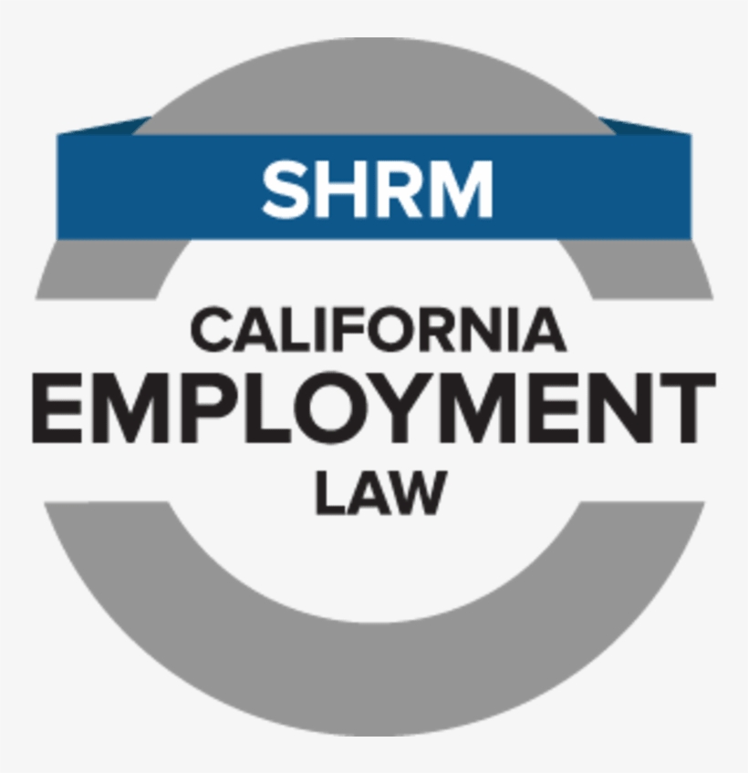 Shrm Micro Credential Ca Employ Law " - Training For Self Employment, transparent png #2142845