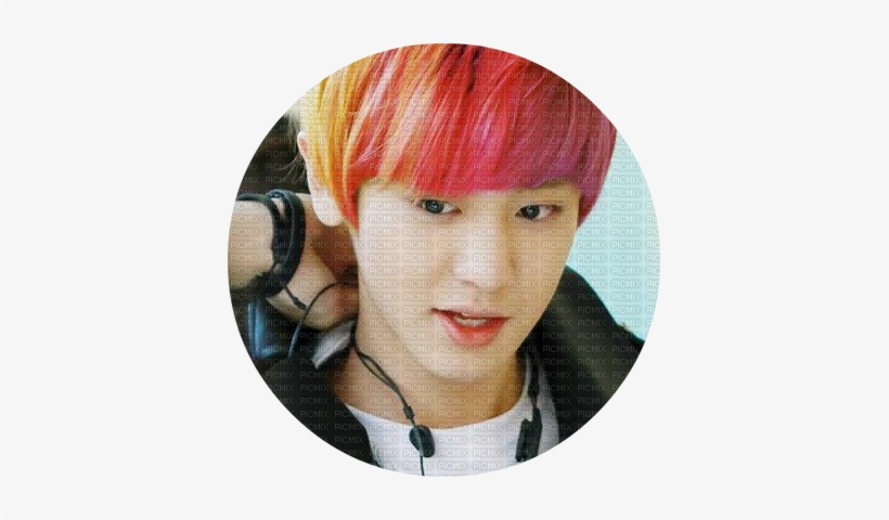 Chanyeol With Red Hair - Chanyeol Exo Selca 2015, transparent png #2142929