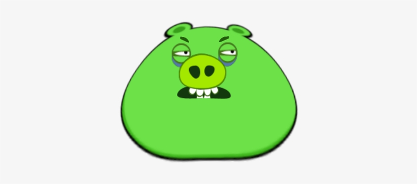 Supermassive Pig 1 - Angry Bird Fat Pig, transparent png #2143330