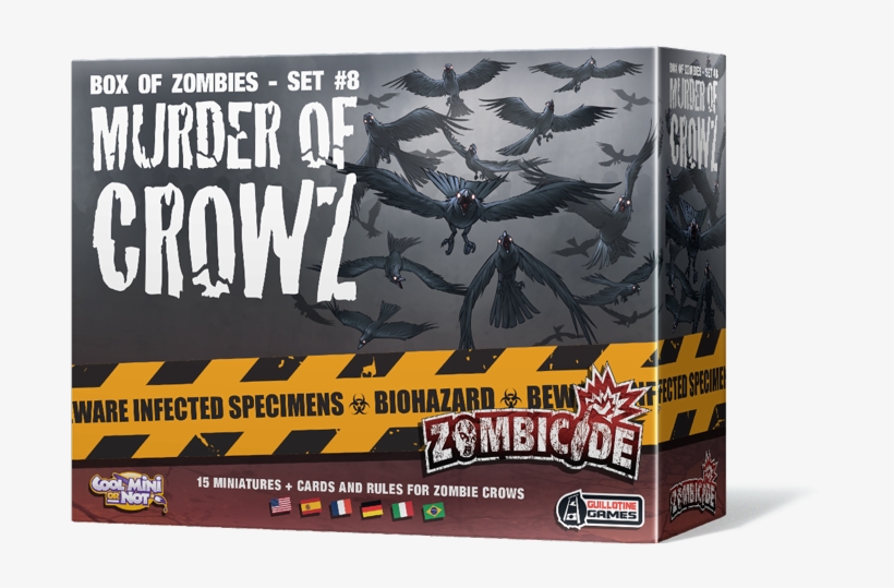 Pic2453994 - Zombicide Box Of Zombies 12 Murder Of Crowz Board Game, transparent png #2143331
