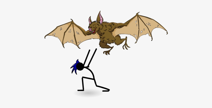 Bat Swarm - Cartoon, transparent png #2143458