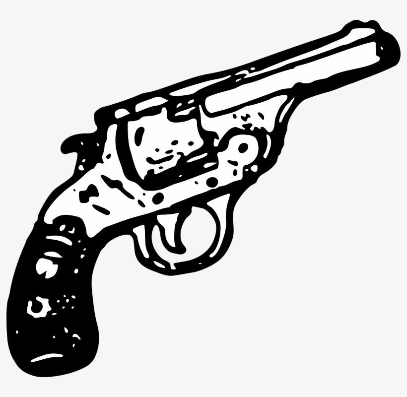 Gun Vector Png Download - Zbran Png, transparent png #2143596