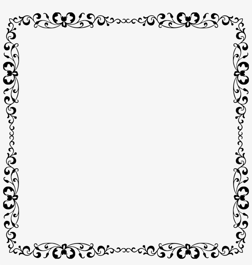 Fancy Page Borders Png - Elegant Frames Png, transparent png #2143774