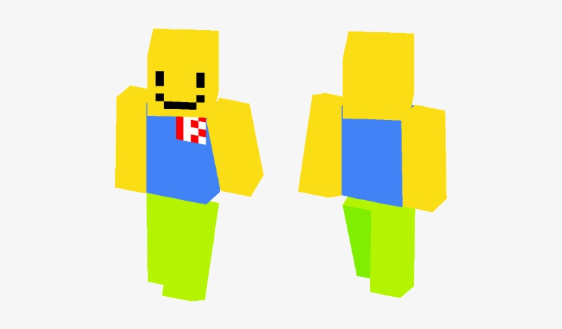 Roblox Noob Minecraft Skin Layout