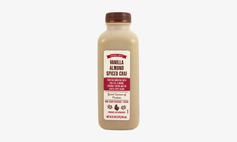 Creamy, Sweet And Vegan I Was Vegan For About A Hot - Trader Joe's Vanilla Almond Spiced Chai, transparent png #2144144