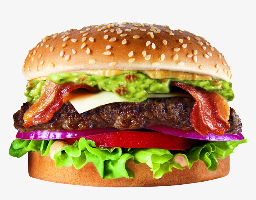 Carls Jr Guacamole Bacon, transparent png #2144400