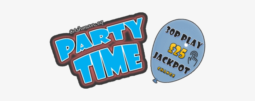 Party Time Community 30p Play £25 Jackpot - Play:5, transparent png #2144541