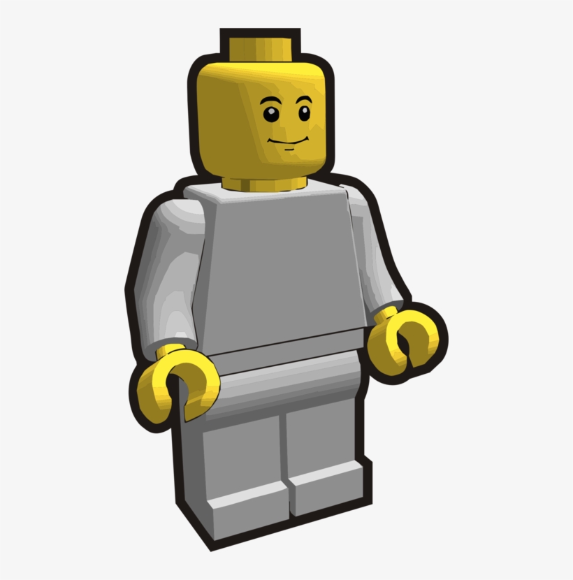 Lego Minifigure Toy Block Drawing - Lego Minifigure Vector Free, transparent png #2144680