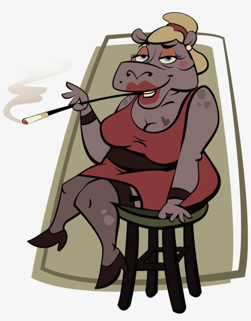 Sexy Hippo - Hipopotamo Sexy, transparent png #2145395