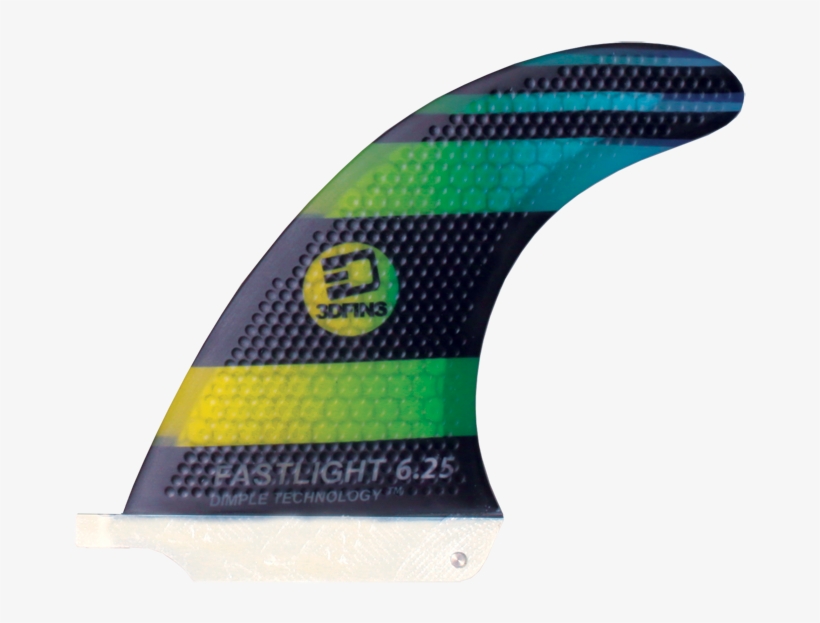 25" Hexcore Single Fin - 3dfins - 6.25" Fastlight Single Fin, transparent png #2145427