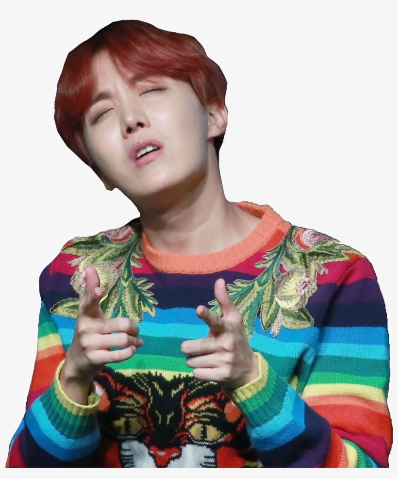 Jhope Drawing Hobi Freeuse Stock - J-hope, transparent png #2145746