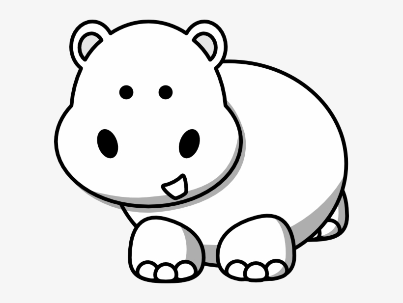 Original Png Clip Art File Side Hippo Svg Images Downloading, transparent png #2145982
