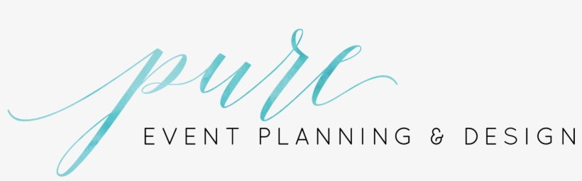 Pure Event Planning Design - Calligraphy, transparent png #2146158