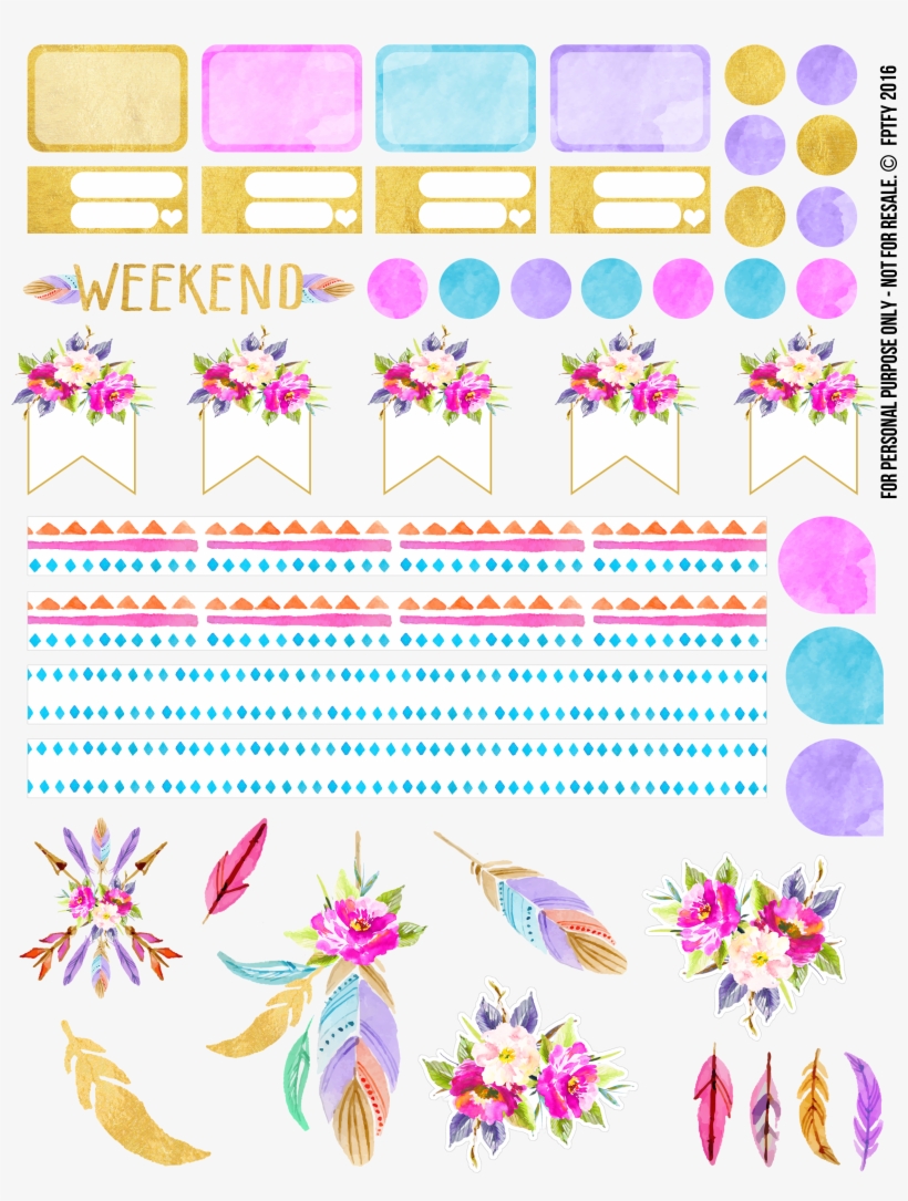 Free Planner Addict Printables Collection3 Fptfy 2 - Plastic Canvas, transparent png #2146340