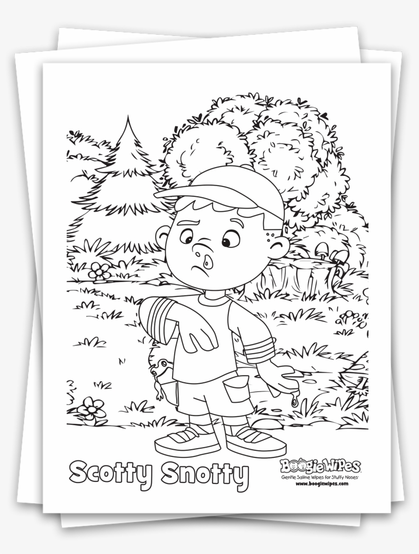 Coloring Activity Sheets - Booger Coloring Page, transparent png #2147152