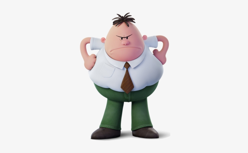 Booger Man Deutsch - Captain Underpants Principal Krupp, transparent png #2147551