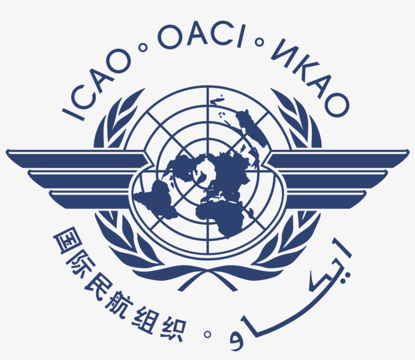 Icao To Remove Red Flag Against Aviation Sector Of - International Civil Aviation Organization Logo Png, transparent png #2147622