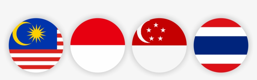 Related Wallpapers - Malaysia Thailand Indonesia Flag, transparent png #2147703