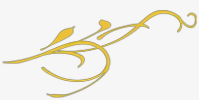Yellow Swirl Border Png Download - Portable Network Graphics, transparent png #2147978