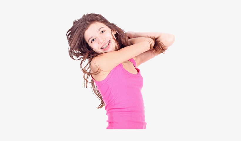 M-brace Orthodontics - Beautiful Smile Girl Png, transparent png #2148425